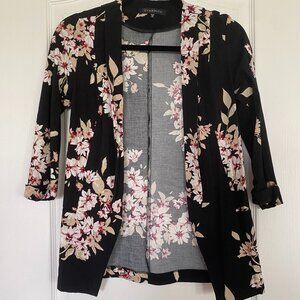 Dynamite Blazer with Pink and White Floral Design Size XS